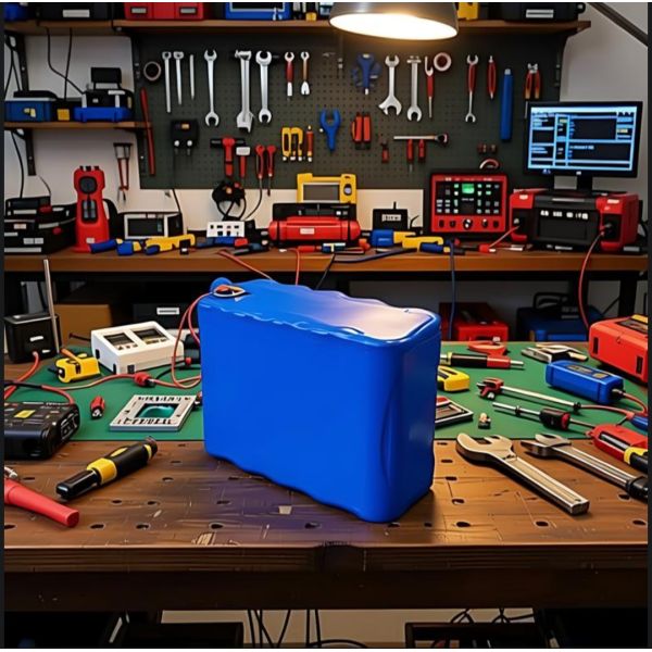 AUK 7.4V 7800mAh 18650 Lithium ion Battery Pack 2S3P 57.72Wh With UN38.3 MSDS IEC62133 For Power Tools