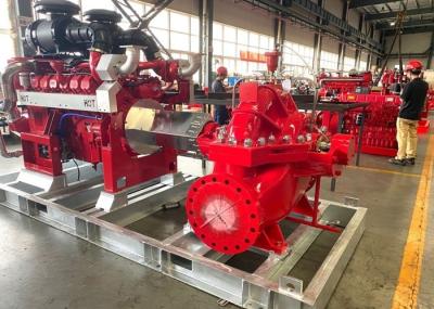 do PBF da sução dobro do diesel do motor a bomba 2000 de fogo ajustada com os certificados do UL/FM seja acordo com o NFPA 20