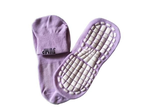 Elevated Sportz reusable grip socks customized size trampoline park socks polyester anti slip socks