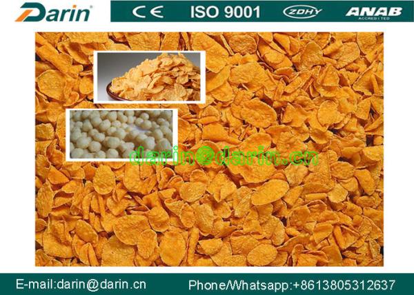 Gluten Free Bulk Breakfast Cereal corn flakes processing machine