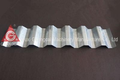 Galvanized Surface Steel Floor Decking / Steel Deck For Concrete Floor