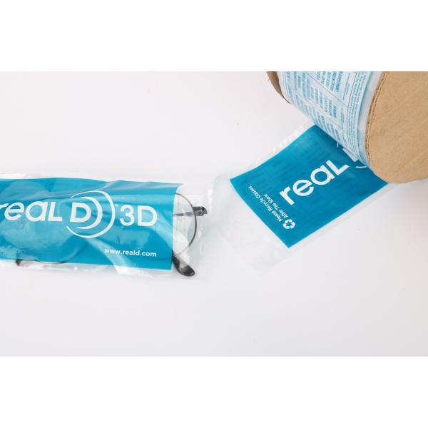 Clear OEM 0.03mm Pre Opened Bags On A Roll with Customizable Printing and Heat Seal for Supermarket Equipment
