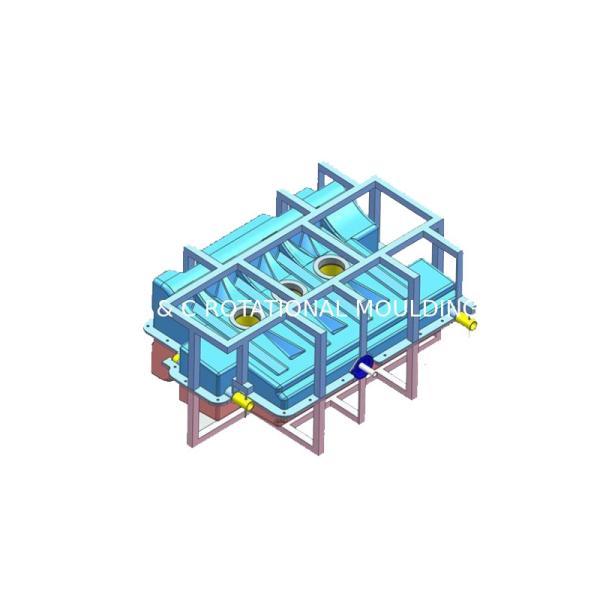 Rotational Molding  Road Barrier Steel Mold