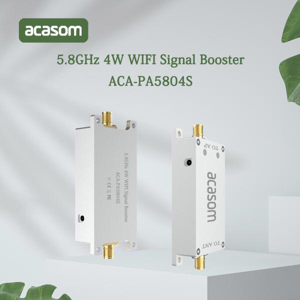 White 4 Watt Wifi Wireless 5.8 Ghz Signal Booster For DJI Phantom