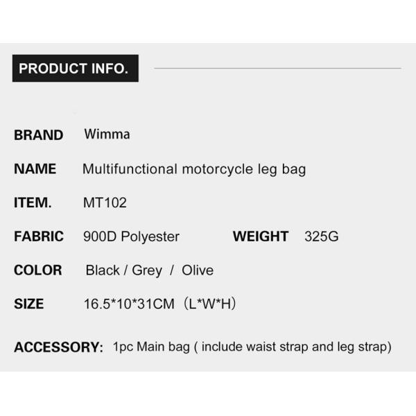 Wimma WMT102 Мотоциклетные аксессуары Части многоцелевой пакет для мотоциклов