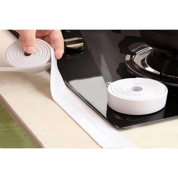 Waterproof Anti Mildew Caulk Strip Tape Self Adhesive For Kitchen Bathroom