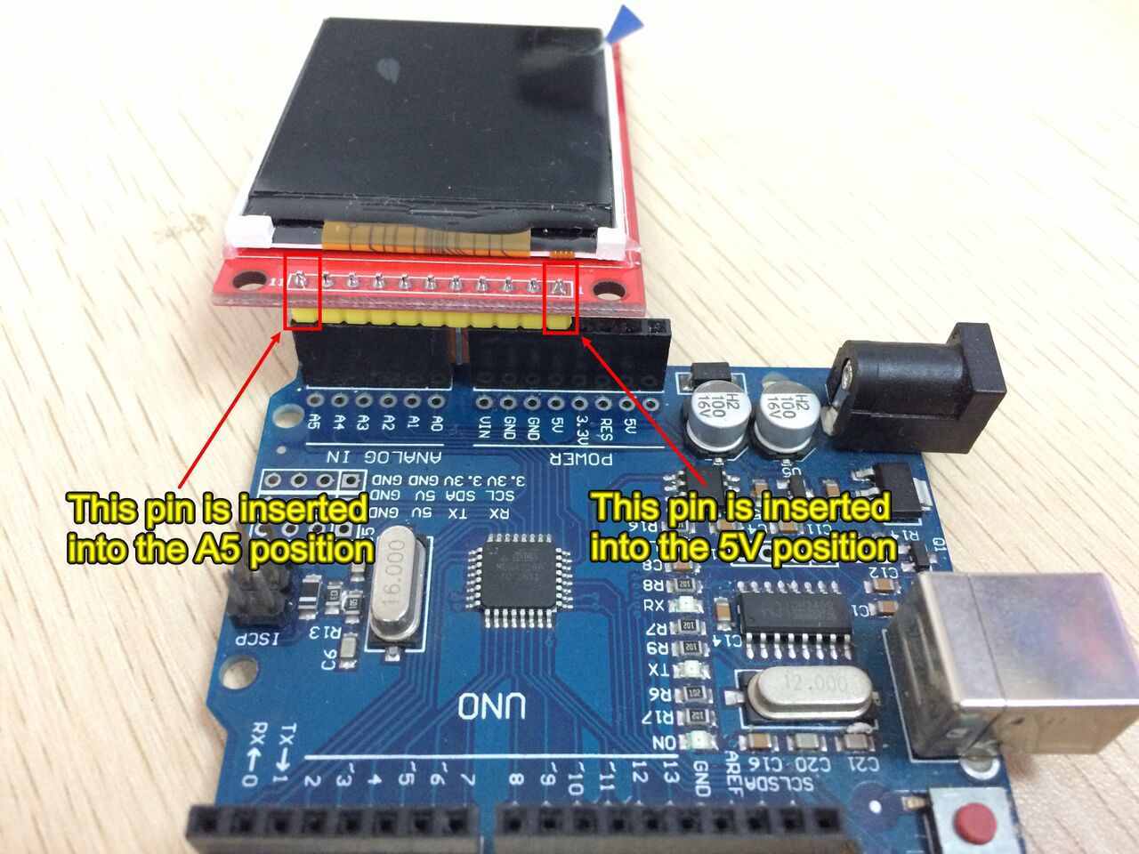 YBN022DES-Q1 2.2-inch SPI Display LCD Module with 176*220 Resolution and SPI Interface for Arduino UNO Mega2560