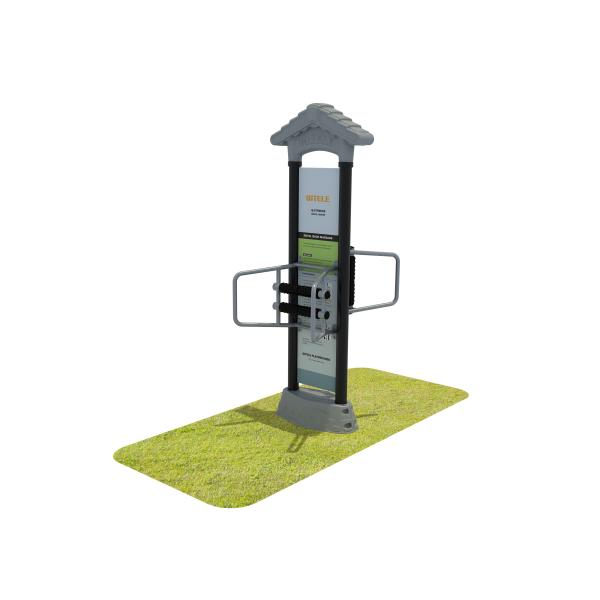 Outdoor fitness royal massor for waist and back RFS-26502