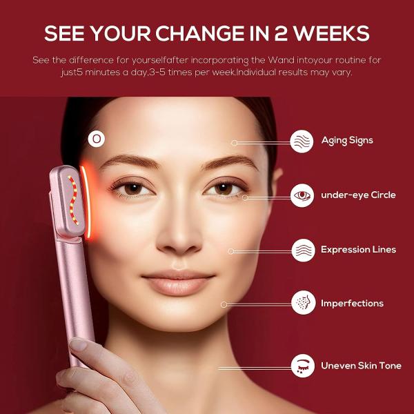 Microcorrente Eye Beauty Instrument EMS massageador facial bastão de tratamento de olheiras