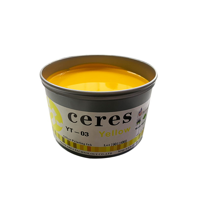 ECO-Friendly EN71-3 Conforming Solvent Based Offset Printing Ink YT-03 CMYK Ink for High-Quality Printing