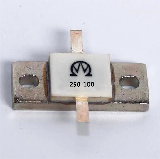 High Power RF Resistor Flange Resistor with 0~1.5GHz Frequency -55~+125℃ Temperature Range and Copper Nickel Plated Heat Sink