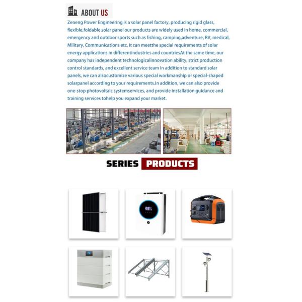 Home Solar Panel Energy Storage 5000W 5kwh LiFePO4 Battery Wireless Charging