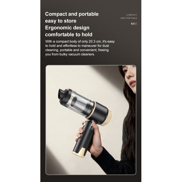 Handheld Rechargeable Car Clean Vacuum Cleaner Cordless Brushless Vacuum Cleaner