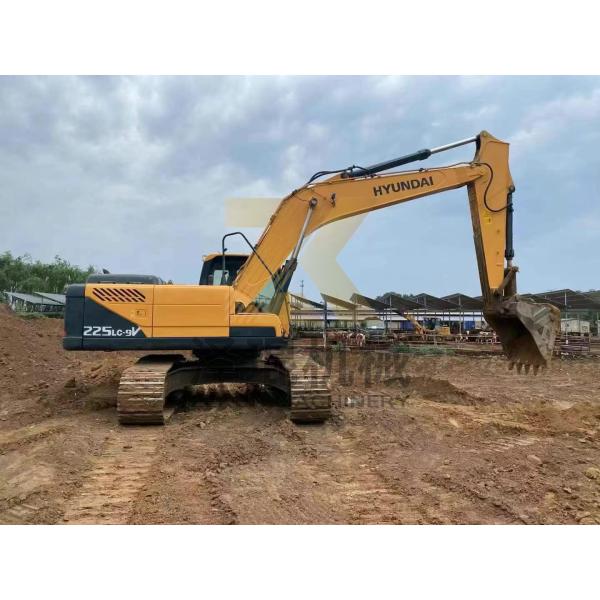 Used HYUNDAI 225LC-9S Excavator 112KW Power Original Stock in Korea