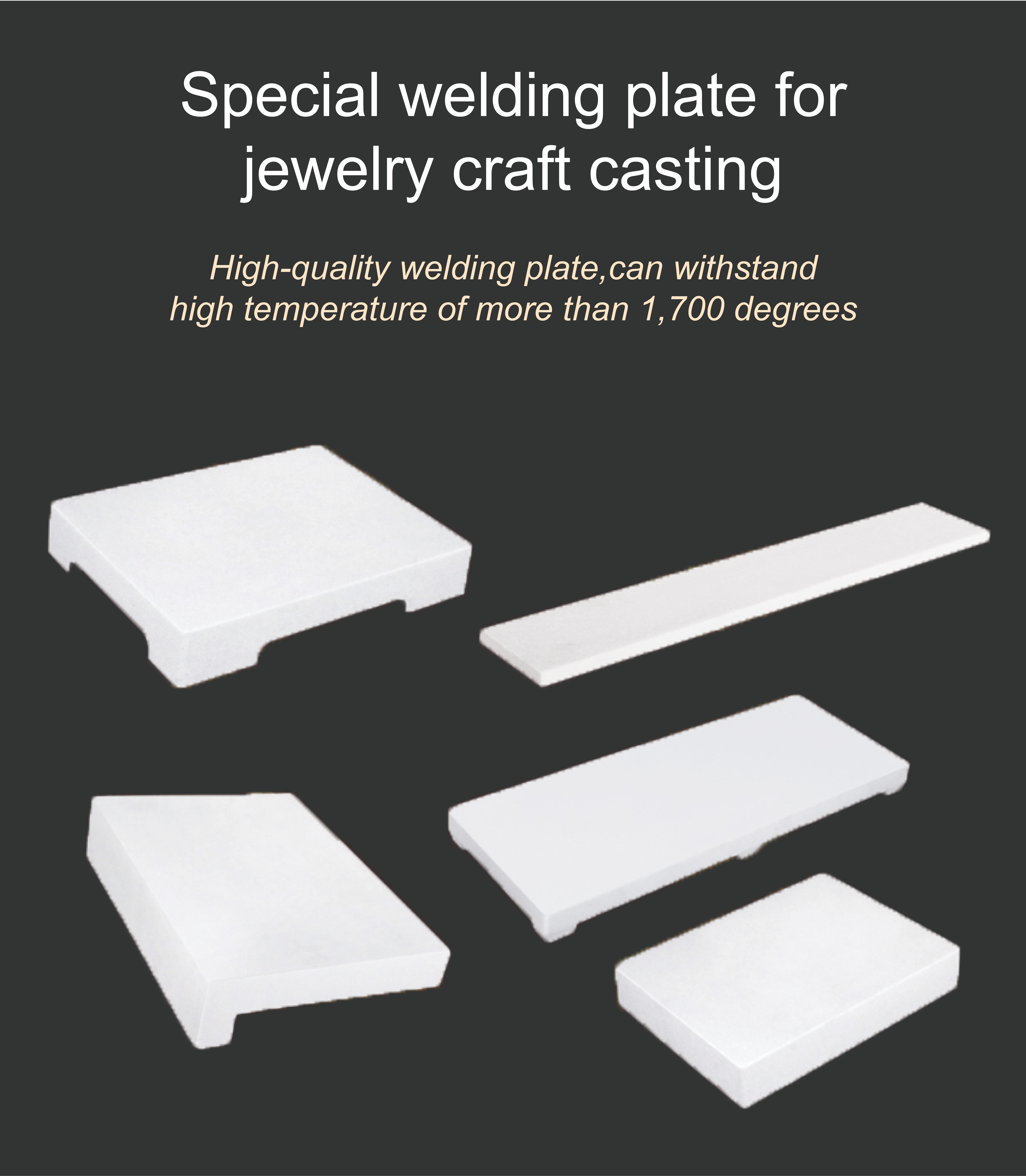 4-foot Ceramic Welding Plate