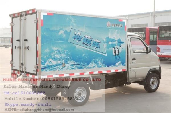 Camion frigorifique 4x2 de 500KG-1000KG, fourgonnette frigorifique, Euro 4