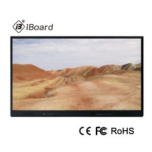 доска СИД 4K взаимодействующая умная 65 система андроида 8 дюйма, алюминиевая рамка, поддержка OPS