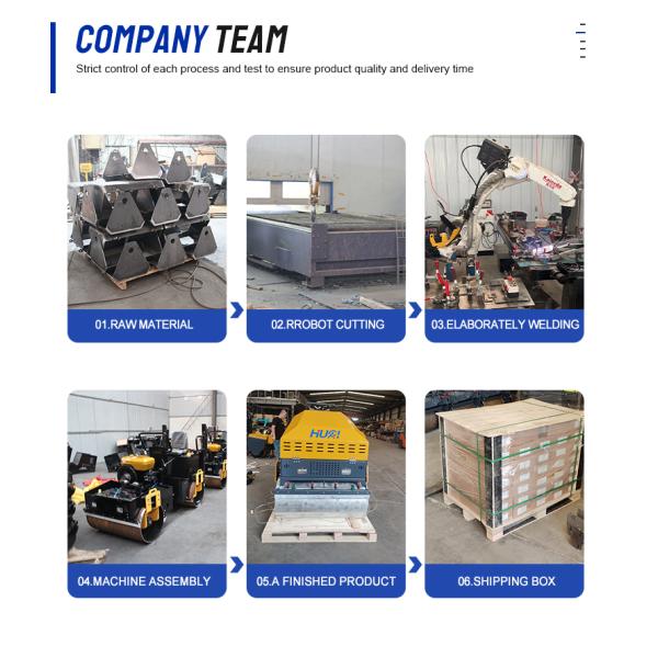 Fully Hydraulic System Double Single Drum Vibration Road Roller Ride for Road Compaction