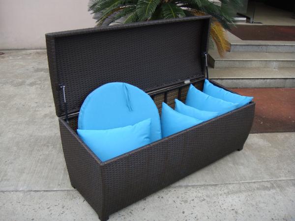 Resin Wicker Storage Box For Hotel
