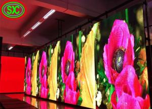 P6 P8 P16 Led Video Wall 6000CD/SQM Brilho IP65 Fácil instalação LED ecrã de