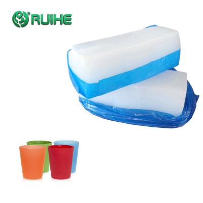 Garrafa de fase gaseosa sólida de silicone Garrafa de alta transparência LFGB