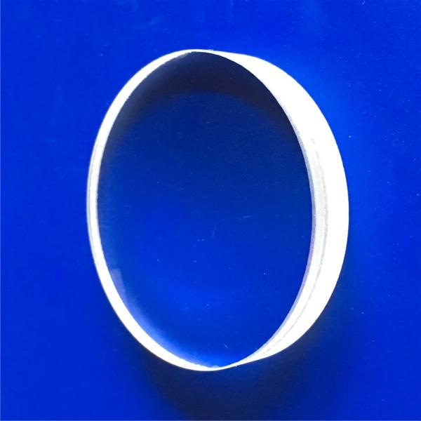 a lente acromática da parelha de 1.5mm a de 300mm, BK7 fundiu a lente do silicone