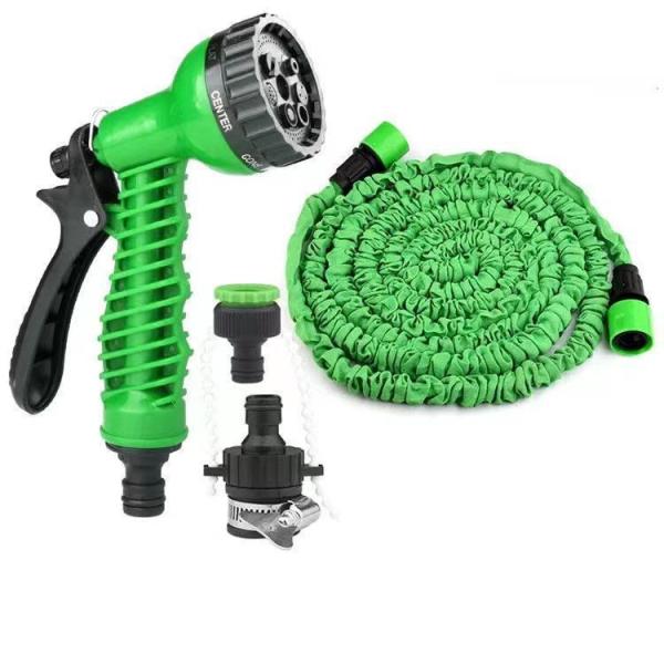 Garden Hose Reels 250ft Flexible Magic Telescopic Car Pressure Washing Expandable Water Pipe