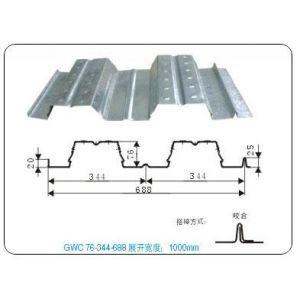 Hydraulic Cutting Floor Deck Sheet Forming Machine 0.3-0.8mm Thickness