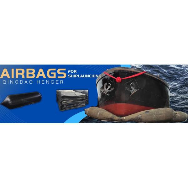Natural Rubber Marine Ship Launching Airbag Inflatable Anti Explosion
