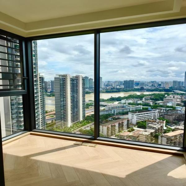 Modern Style Soundproof Casement Windows With Thermal Break Aluminum Profile Noise Reduction Solution