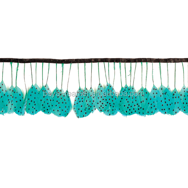 Goose Feather Fringe Trim and Satin Ribbon for Shipping DHL UPS FEDEX TNT