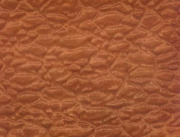 Sapele Pommele Veneer Dyed Wood Veneer Sheets Length 2-3.6m