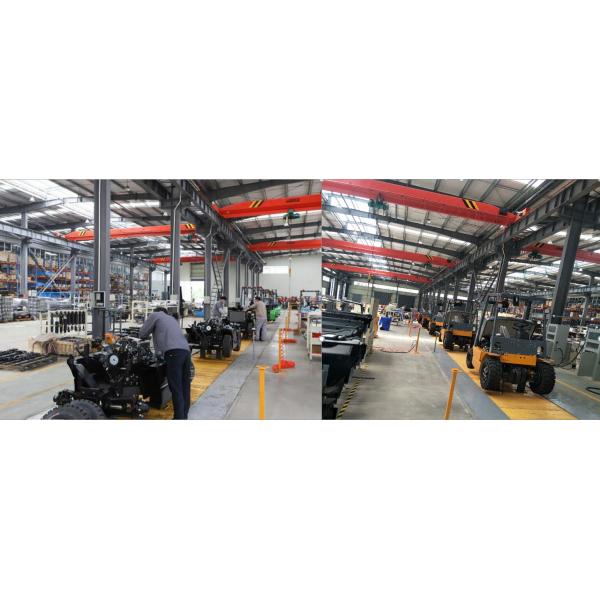 Двигатель 4000kg ISUZU нагружает промышленную платформу грузоподъемника для склада