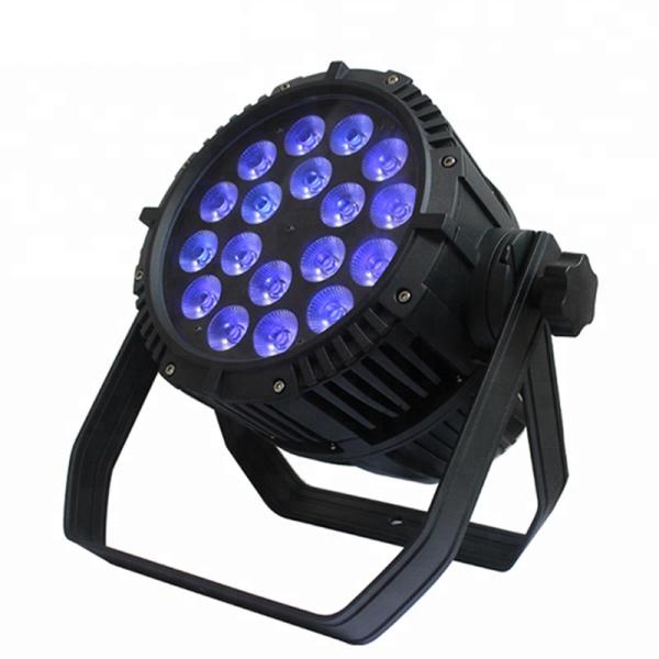 18x10w LED Par Wash Lights , 4in1 DMX512 Outdoor LED Par Lights For TV Studio