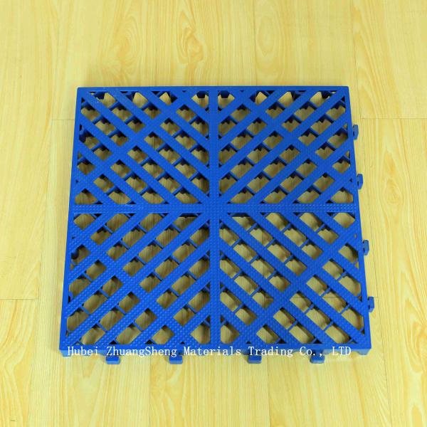 3.9mm  Plastic Permeable Floor / Car Wash Grille Floor / Corrugated Plastic Floor Protection Sheets Board