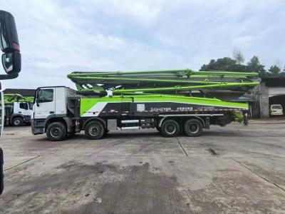 Used/second-hand 2018year Zoomlion Benz Chassis 56m Concrete Pump Truck Ready Mix Cement Boom Pump Construction Work For sale