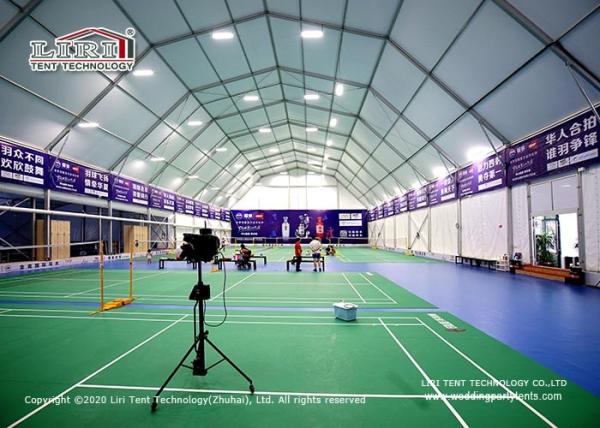 Fast Installation Polygon Roof Aluminum Structure For Badminton Courts