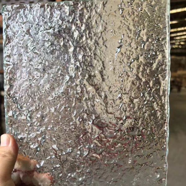 Best-selling 5/8/10/12mm Clear Tempered Fused Glass with Patterns & Textures