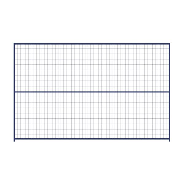 Anti Thief Anti Climb Temporary Steel Fence Galvanized Powder Coated