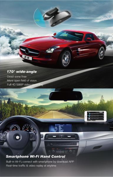 Ouchuangbo hidden video digital video camera for Ford Kuga waterproof night vision