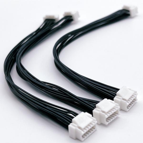 OEM ODM Wire Harness Assembly 1.5mm Pitch 12 Pin Male Female Plug Connector