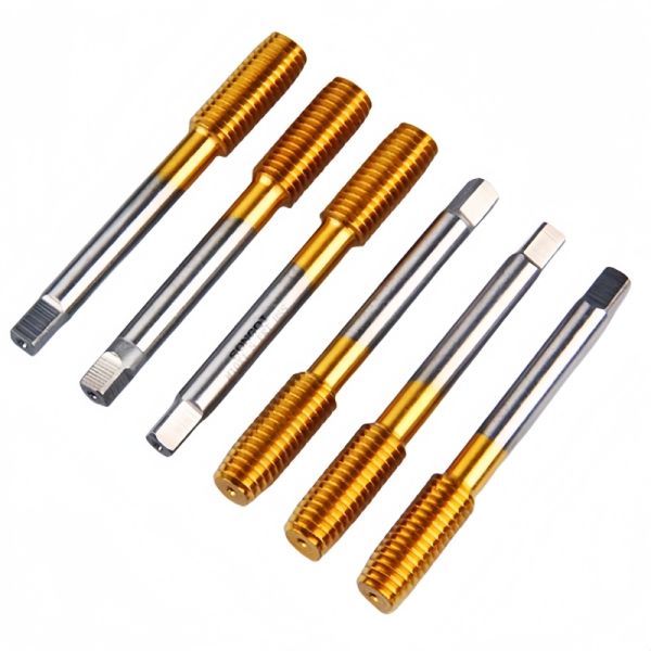 TiN Coated Hss Threading Taps M35 DIN 371 Machine Tap M8