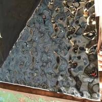 O espelho de aço inoxidável da folha da onda de água lustrou 316L para a anti corrosão para não obter a oxidação