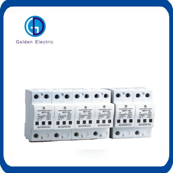Class 2 High Voltage Type 1 Type 2 60ka 80ka 100ka AC Power Trip Surge Protection Device