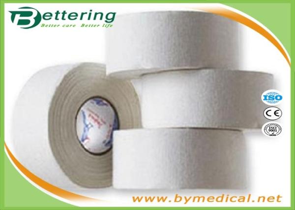 2.5cm Non Elastic Cotton Athletic Sports Tape , Climbing Finger Wrapping Tape Latex Free