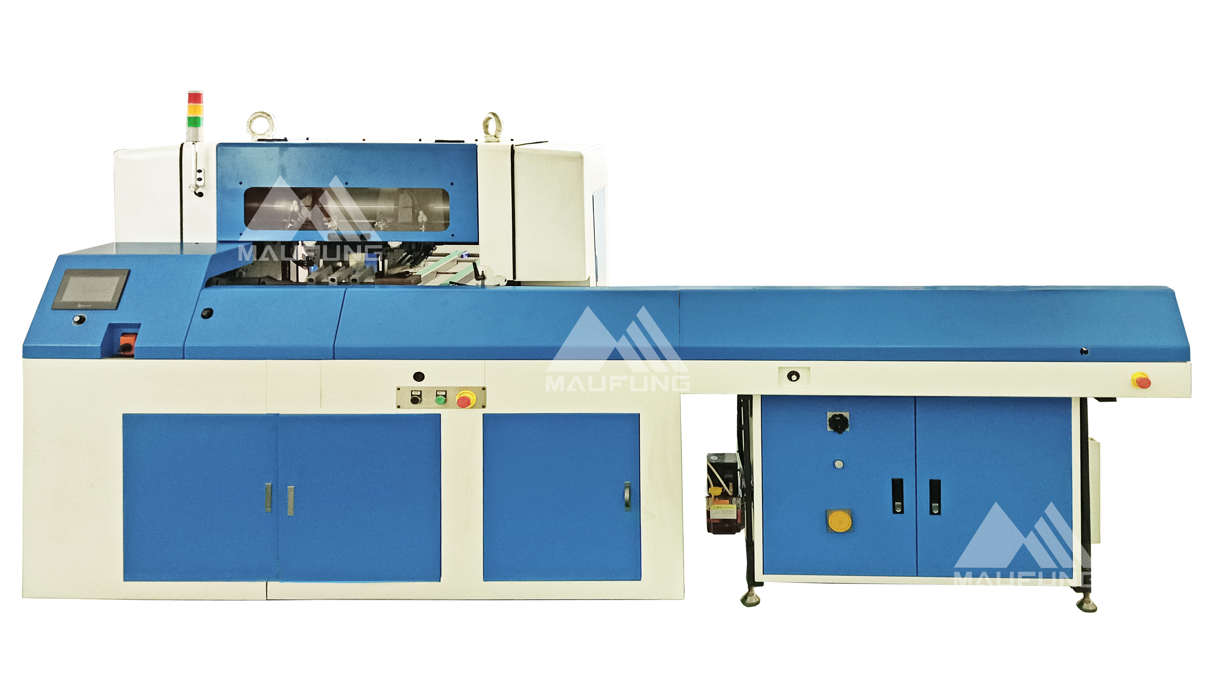 Automatic Three Knife Trimmer Machine Janpanese Keyance PLC Control System