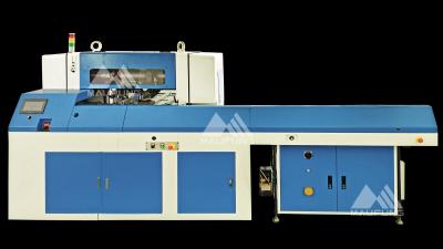 Automatic Three Knife Trimmer Machine Janpanese Keyance PLC Control System
