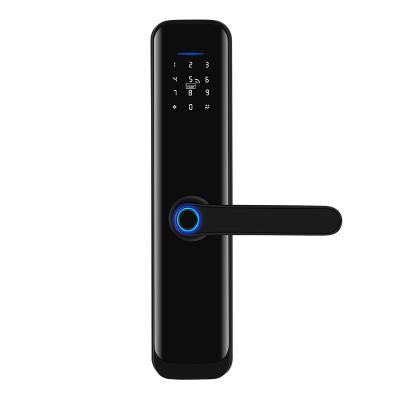 Remote Control Face Recognition Door Lock FCC Tuya Smart Door Lock