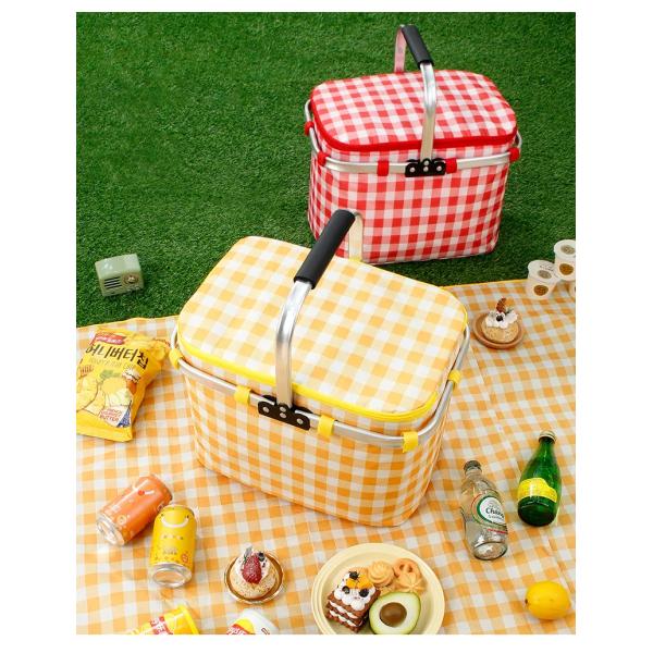 Продуктовые сумки перемещения покупок BSCI располагаясь лагерем, складная изолированная корзина пикника