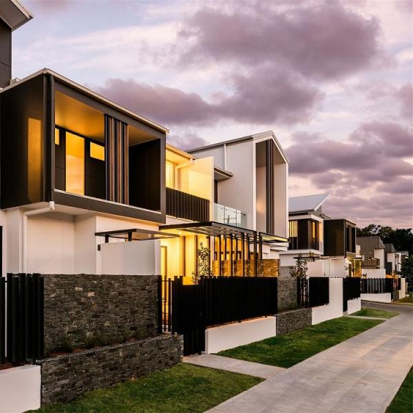 Виллы энергосберегающей доступной Prefab виллы стальной структуры дома полуфабрикат